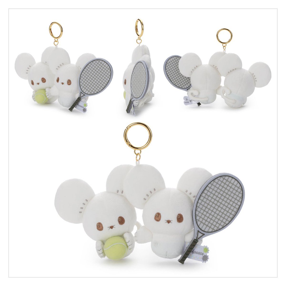 pikachu_pcn's tweet photo. ポケピース 応援チャームマスコットの情報も出ました

プラスル
マイナン
ピカチュウ
ポッチャマ
モクロー
ワッカネズミ

7月発売予定です

↓詳細URL https://t.co/H9R6IfegNg