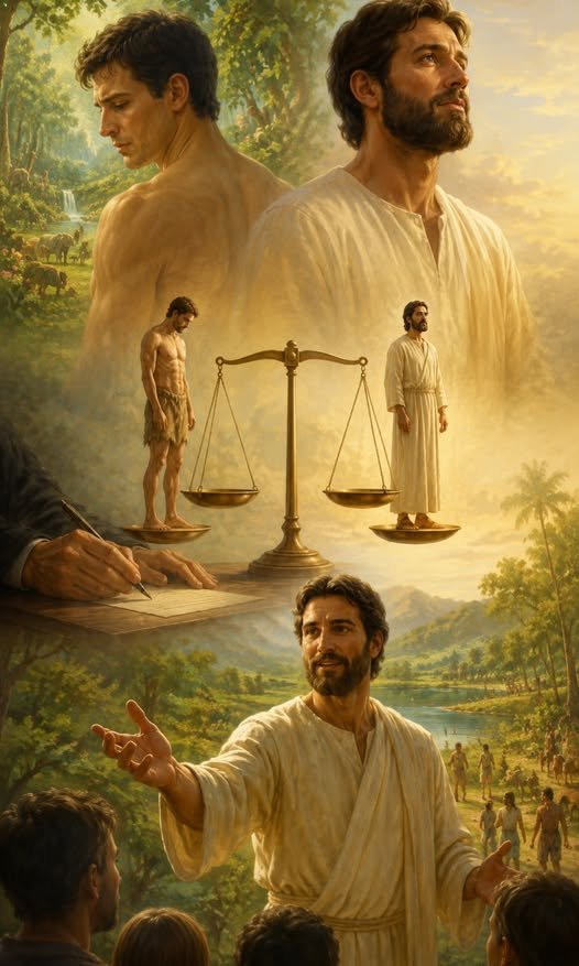 BuBdyc's tweet photo. Why Jesus Did Not Have to Be God to Save Mankind
Imagine a judge whose son damages a neighbor's property worth exactly one million dollars. Would justice require the payment of ten million dollars? Of course not. Justice would require an equal compensation—no more and no less.
The same principle lies at the heart of mankind's salvation.
The problem began when a perfect man, Adam, lost something priceless: perfect human life and the right to live forever on a paradise earth. Because Adam sinned, all his descendants inherited sin and death. (Romans 5:12) The debt was not created by a God. It was created by a perfect man.
Therefore, what was needed was not a divine life as a ransom, but a corresponding ransom—a perfect human life equal to the one Adam lost. Jehovah's justice required an exact balance. That is why the Bible calls Jesus "the last Adam." (1 Corinthians 15:45) He came to succeed where the first Adam failed.
The apostle Paul explained: "Since death came through a man, resurrection of the dead also comes through a man." (1 Corinthians 15:21) Notice the beautiful symmetry. A man brought death; a man would provide the basis for life. Adam's disobedience condemned mankind; Jesus' obedience would redeem mankind. — Romans 5:18, 19.
If Jesus had been God, he would not have been a corresponding ransom for Adam. Adam was not God; he was a perfect human. To satisfy divine justice, the price had to match what was lost. For this reason, Jehovah sent his Son to earth as a perfect man, free from Adamic sin. (Luke 1:35)
Jesus repeatedly distinguished himself from Jehovah, calling him "the only true God" and acknowledging that "the Father is greater than I am." (John 17:3; 14:28) He came, not as Almighty God, but as the perfect human sacrifice that God's justice required.
What Adam lost, Jesus bought back. What the first Adam ruined, the Last Adam will restore. Through his perfect human life and faithful obedience, Jesus provided the corresponding ransom that opens the way for obedient mankind to gain everlasting life on a paradise earth—exactly what Jehovah purposed from the beginning