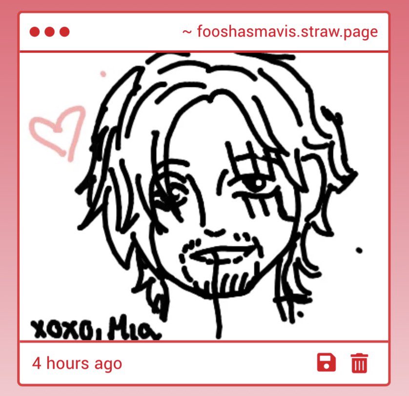 PartysBarmaid's tweet photo. AAAA SO HANDSOME THANK YOU MIA!!! I LOVE IT!!! ❤️❤️❤️ https://t.co/b6nzmkSoAv