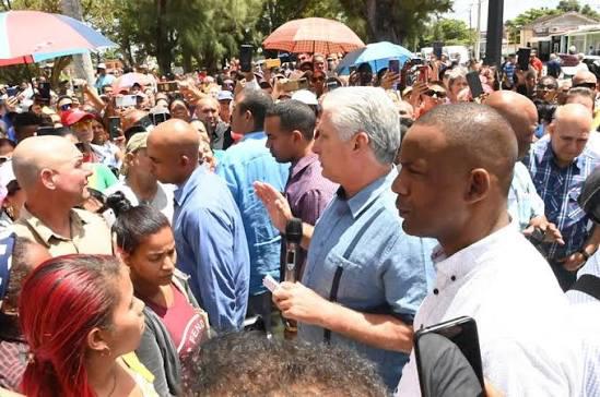 IzquierdoAlons1's tweet photo. El primer secretario del CCPCC y presidente de la República, Miguel Díaz Canel, denunció las “nuevas declaraciones amenazadoras” del presidente de Estados Unidos contra Cuba.
#LaHabanaViveEnMí https://t.co/IASOpUCaj2