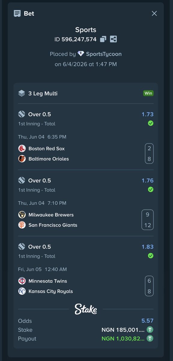 unrulywork's tweet photo. 6 Odds won ✅✅✅✅✅

5 Odds won ✅✅✅✅✅

5 Odds won ✅✅✅✅✅

 ₦3 Million Paid Out🧰  
     
   🚨Register STAKE here👇
https://t.co/THvJg03sGv

Use Promo Code:STYCOON

💬 Send message to ‌ https://t.co/XDbMEa8M6H to guide you on how to fund https://t.co/pUWDVFBVYI