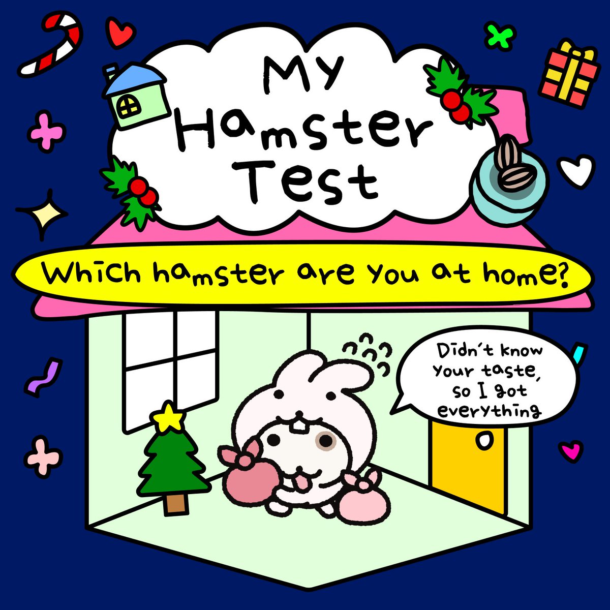 poomangofficial's tweet photo. 🐹 Which Ham Are You? 🐹

ENFP: Capybara Ham 🌿 ENFJ: Bunny Ham 🐰
ENTP: Frog Ham 🐸 ENTJ: Giraffe Ham 🦒
ESFP: Monkey Ham 🐵 ESFJ: Duck Ham 🦆
ESTP: Octopus Ham 🐙 ESTJ: Pig Ham 🐷
INFP: Jellyfish Ham 🪼 INFJ: Cat Ham 🐱
INTP: Alien Ham 👽 INTJ: Crab Ham 🦀
ISFP: Quokka Ham 🐾 ISFJ: Penguin Ham 🐧
ISTP: Mole Ham 🕳️ ISTJ: Squirrel Ham 🐿️

👀 Tag a friend and see which ham they get 👀

✨ Find out your MBTI hamster twin✨
https://t.co/jPkqQNv0tF 

🏫More fun tests available now!
https://t.co/qxWdbtunAd