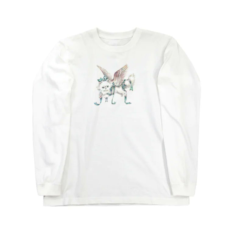 MsLUTRA's tweet photo. Strict Angel Kitten ロングスリーブTシャツを手に入れていただきましてありがとうございます♡
繊細なタッチで描きました天使の猫ちゃん♡ぜひたくさんお召しくださいませ🪽

Tシャツが1,000円引き！「SUZURIのTシャツセール」は6/15(月）まで🐘 https://t.co/FynZTDikSy
