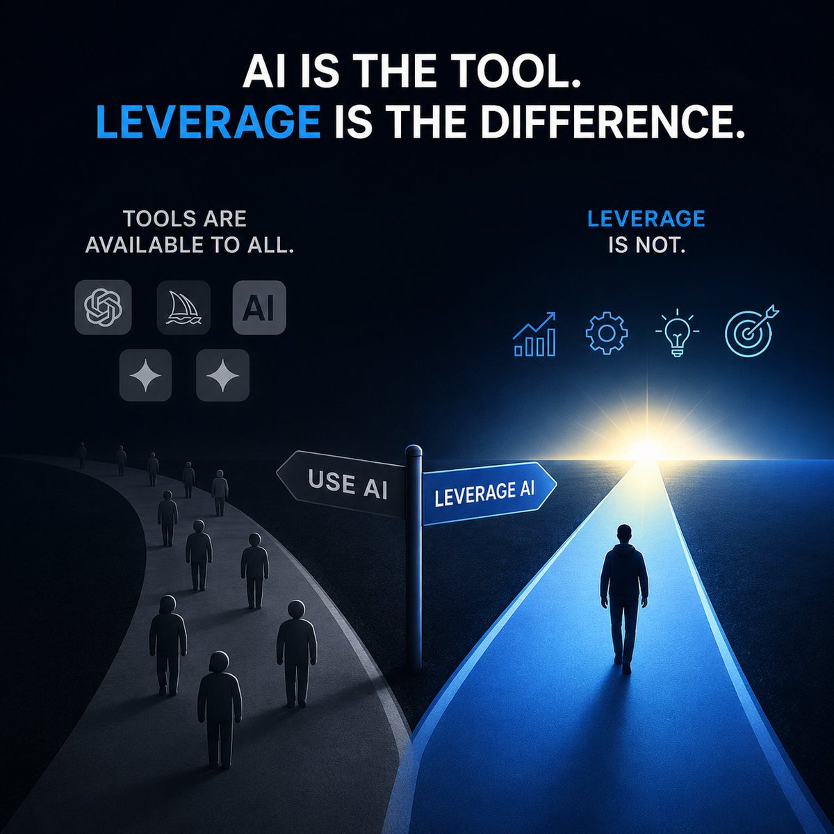 Diva_x_ai's tweet photo. The biggest opportunity of this decade isn't AI itself.
It's learning how to use AI better than everyone else.
Tools are available to all. Leverage is not.
#AI #Technology #Diva_X_Ai https://t.co/HSTU7H37sb