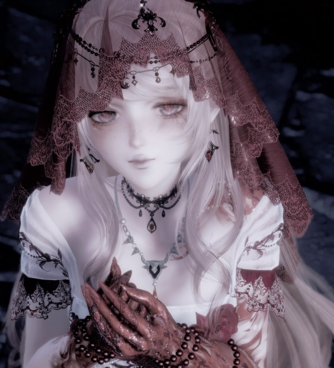 Anemoiavoid's tweet photo. Bloody Mary 
#インフィニティニキ #infinitynikki #infinitynikkitwt https://t.co/g56Y2zOQ52