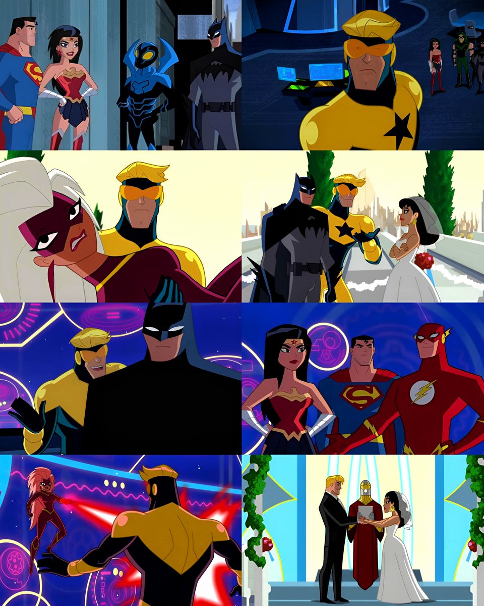 cartoonvibes26's tweet photo. The Justice League Action series finale episode, "She Wore Red Velvet," debuted this day (Jun. 3) in 2018. #JusticeLeague #JLAction https://t.co/2A9No6EtOk