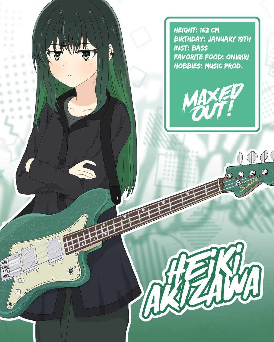 Burisuko_ch's tweet photo. HEIKI AKIZAWA (秋沢平気)

We are now 3/4 cards done for the band members of strawberry jam! https://t.co/0vUTWLQUPu