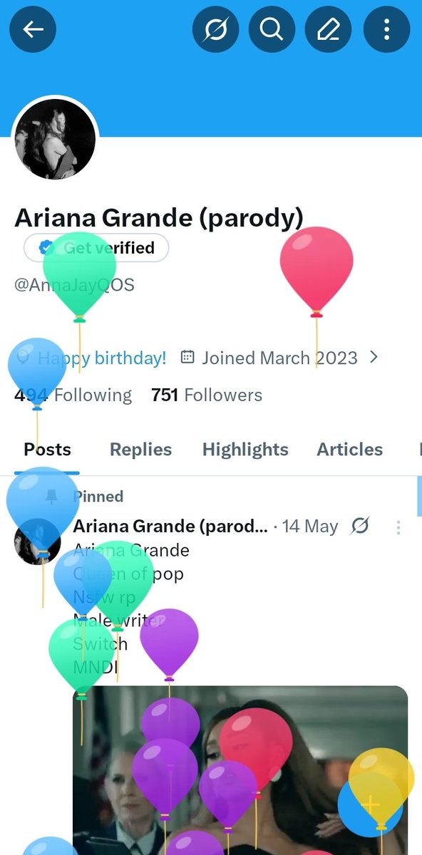 AnnaJayQOS's tweet photo. // writers birthday https://t.co/xDcXPN3G5S