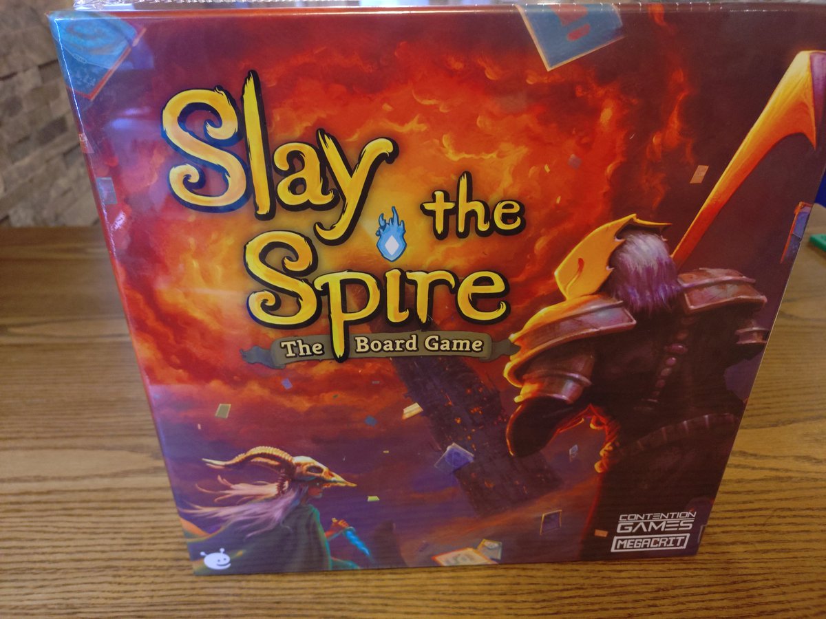 CaravansBase's tweet photo. 人気の協力デッキ構築ゲーム『スレイザスパイア』、吉祥寺店にも通常版やってきました！
デジタルゲームの原作ファンも大満足の再現度！お時間のある日に、ぜひぜひ遊んでみましょう〜！
#ボードゲーム
#吉祥寺 https://t.co/gVQHSJiAFr