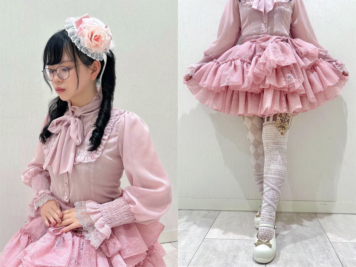 💕新宿店おすすめアイテム💕 【Vallée lys】 Petale Voile Skirt