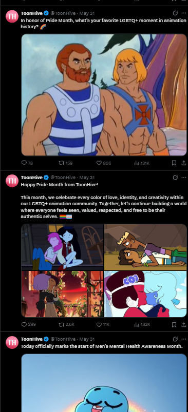 Garrison_LT's tweet photo. @Theawesomeflix @ToonHive They really didn't. They half assed one. That's why it's pretty weird of them.

I mean hell, the bias is clear when they make multiple posts about the one they already did a paragraph for. Lol https://t.co/72CyjSJpD0