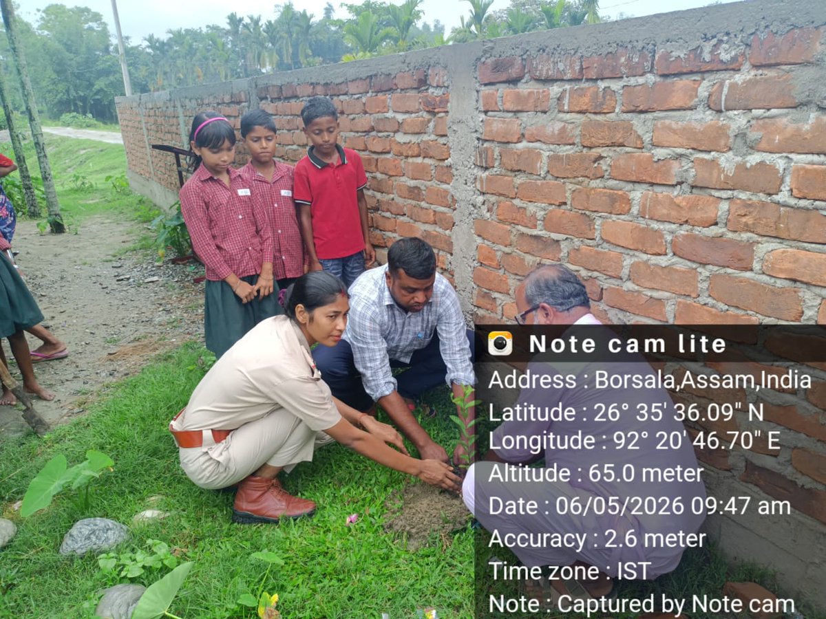 OrangTiger's tweet photo. #WorldEnvironmentDay at Orang NP&amp;TR! Through #EkPedMaaKeNaam, forest staff, local communities &amp; EDC members planted trees, reaffirming our commitment to conservation.
#NowForClimate
@moefcc  @ntca_india @assamforest @mkyadava @pradipta_baruah https://t.co/mQliUlCyn4