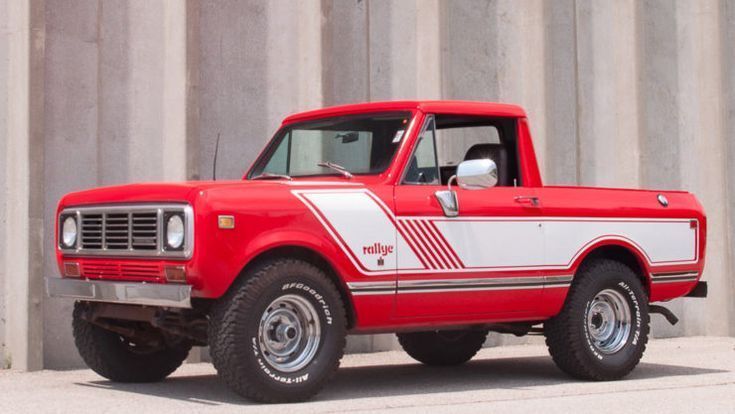 1976 International Harvester Scout II Pickup featuring the distinct ...