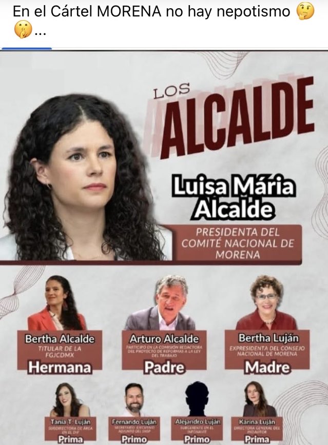 ledo360's tweet photo. @LuisaAlcalde @Claudiashein https://t.co/2S9NoUwv92