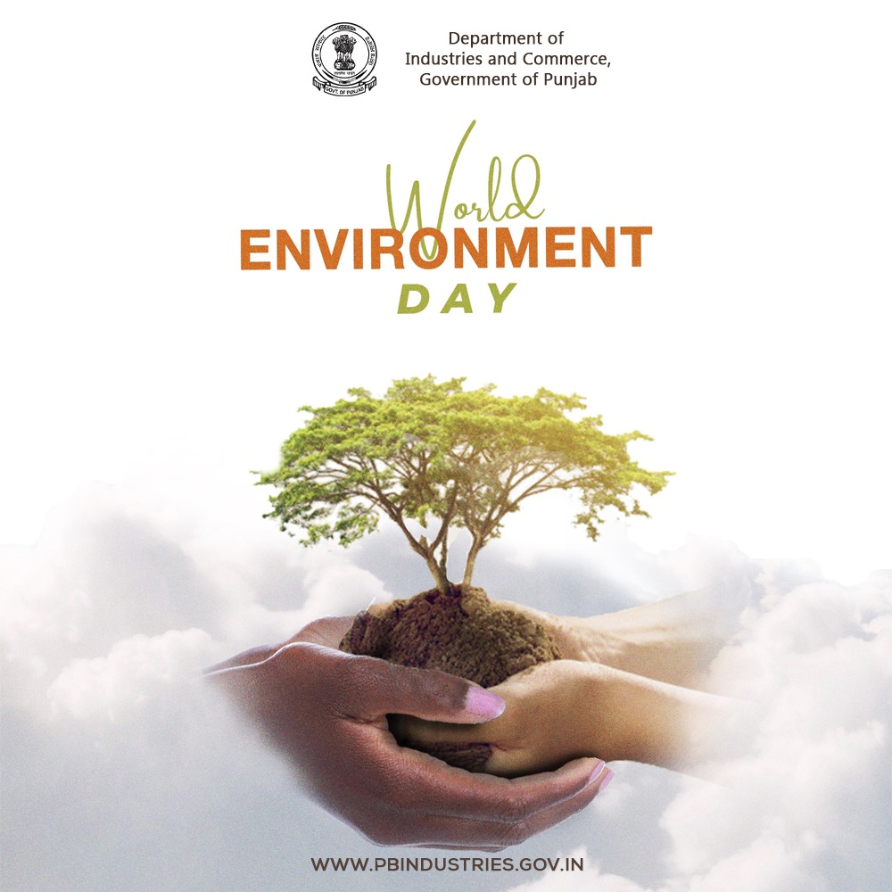 Industries_GoP's tweet photo. Green growth is real growth.

This #WorldEnvironmentDay, Punjab commits to sustainable industrialization: clean energy, green practices, thriving economy.

Building tomorrow, responsibly. #InvestInPunjab #GreenPunjab https://t.co/xxBPNMX1DN