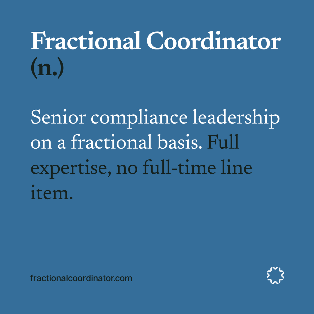 FractionalCoord's tweet photo. Fractional Coordinator (n.): senior compliance leadership on a fractional basis. Full expertise, no full-time line item.

The expertise was never the part you could afford to cut. The hours were.

#TitleIX #HigherEducation #K12 https://t.co/l3yG7Eiy25