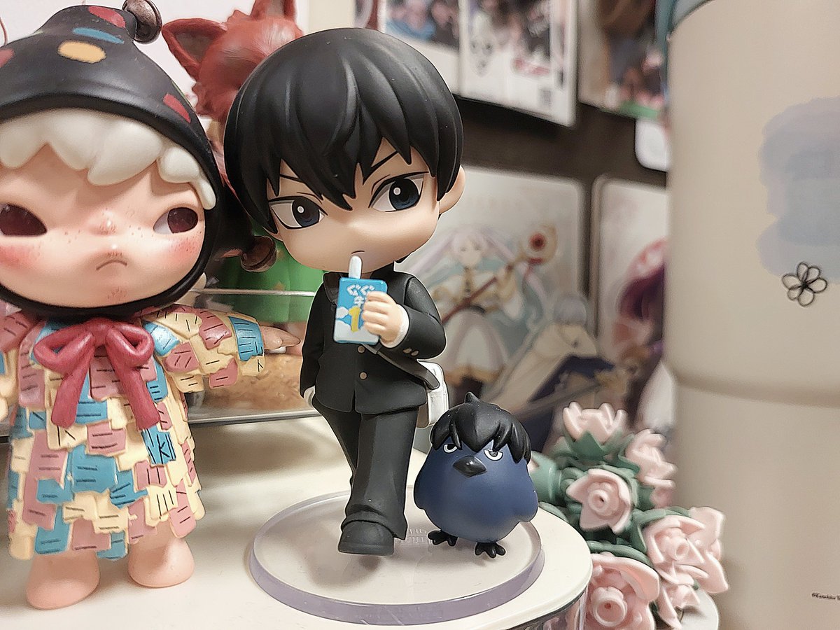 furisouru's tweet photo. kageyama pulang dengan selamat! hehehe thank youuu udh buka split popmart hq 😆🫶🏻🫶🏻🫶🏻 @Carrtiny_ay https://t.co/39K28JfwkK
