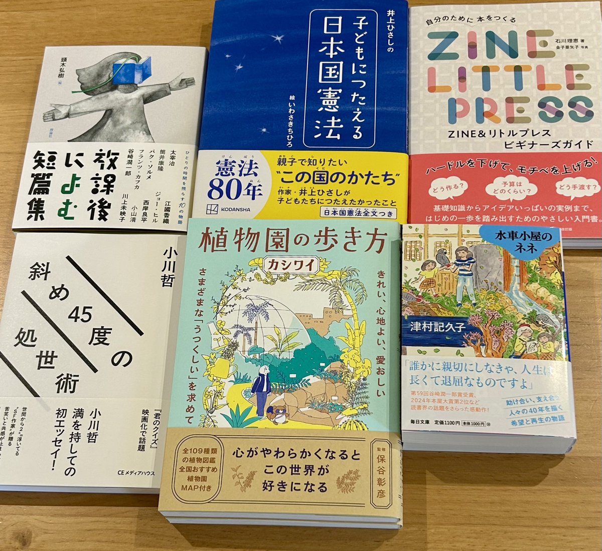 BOOKAPA_kyoto1's tweet photo. 【新刊コーナー新入荷and再入荷】
『子どもにつたえる日本国憲法』再入荷しました。素敵な本です。

すぐ売れてしまう『植物園の歩き方』も！ https://t.co/Cl6QfoWft4