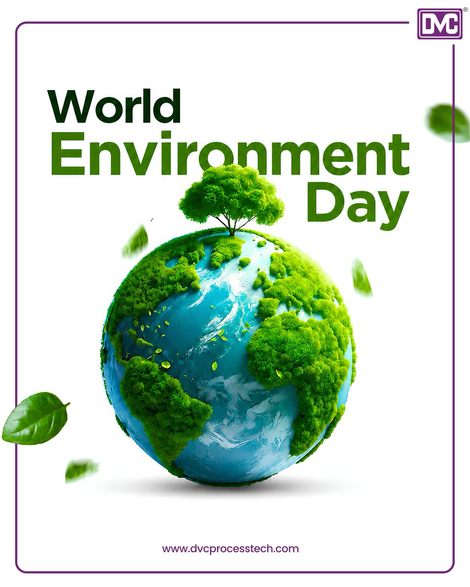 DvcProcess's tweet photo. This World Environment Day, DVC Process Technologists reaffirms its commitment to engineering a cleaner, more sustainable future.

At DVC, sustainability is not an afterthought; it is an engineering principle. Every solution we deliver is built with the environment in mind. https://t.co/OAN3TxpvzM