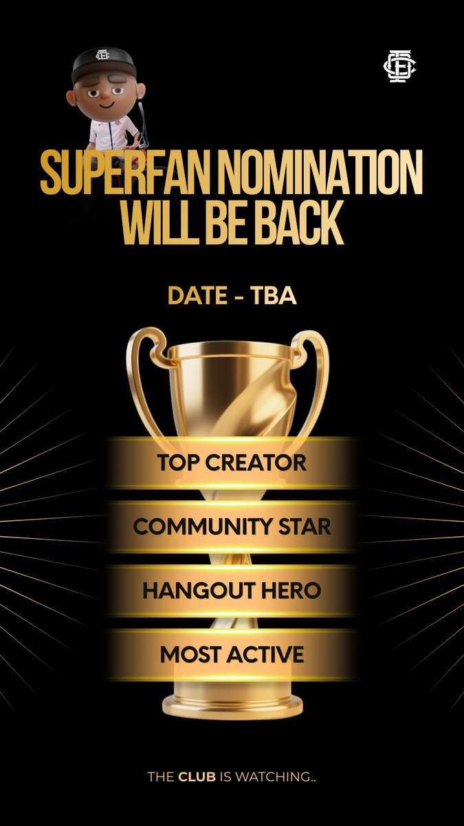 chadfeeds's tweet photo. 🚨 Superfan Nominations Could Be Making a Comeback 👀

There’s a strong chance that Superfan Nominations will return soon, but this time, things may work very differently.

No more vote manipulation. No more popularity contests.

The focus is expected to be on real contributions:

🏆 Creating quality content
🌟 Supporting the community
🎙️ Joining hangouts and discussions
⚡ Staying consistently active

The best way to get recognized could simply be by showing up and adding value.

Nothing is confirmed yet, but one thing is clear: The Club is watching.

Stay active. Stay visible. Be ready for what’s coming next. 👀🔥

#Superfan #Community #ContentCreator #Web3