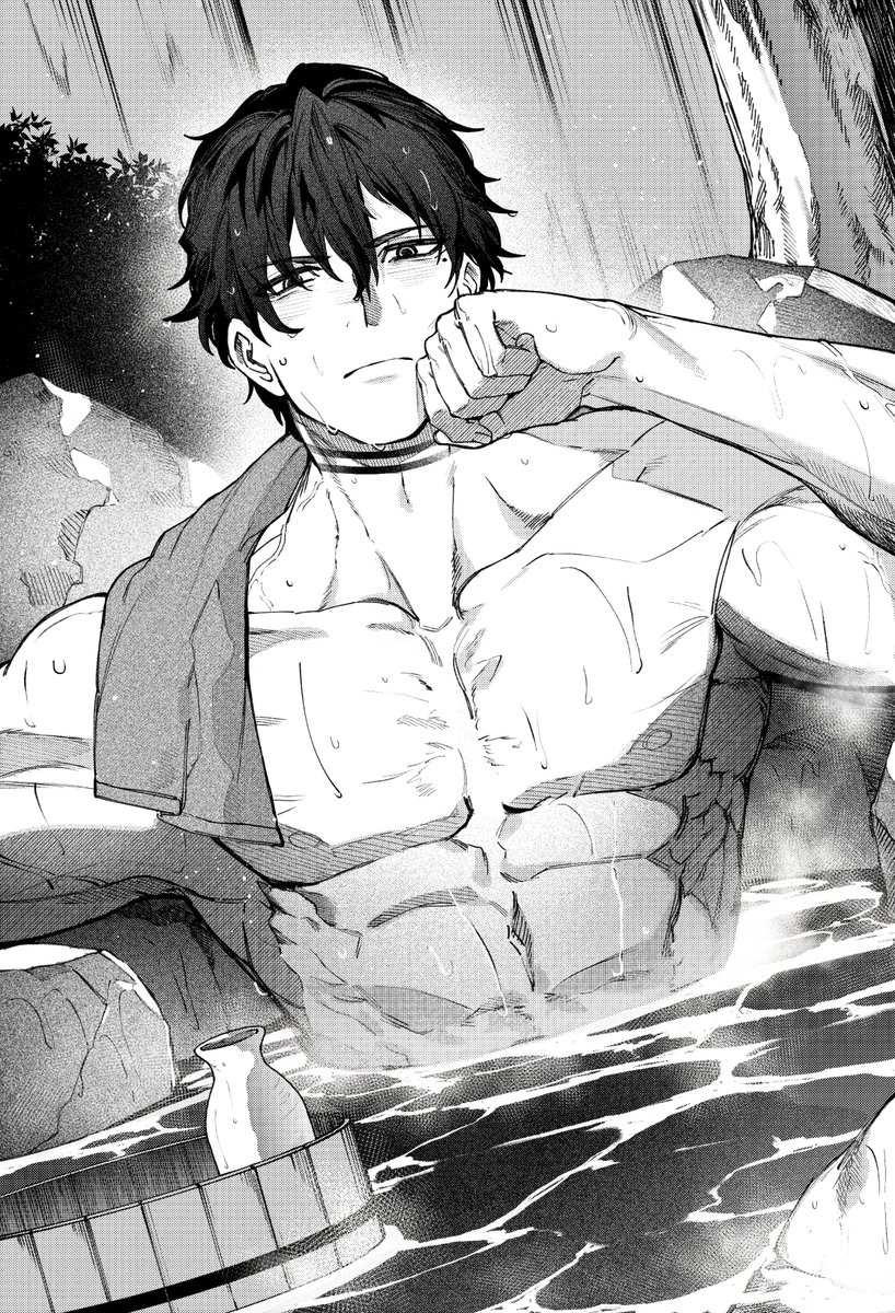 tunamune_touka's tweet photo. アルゴリズムとか俺はわからねぇから脳死で筋肉流すしかねぇんだ
ほら見てくれ俺の筋肉絵。だって金曜日だぜ？ https://t.co/11ZEQ70nNE