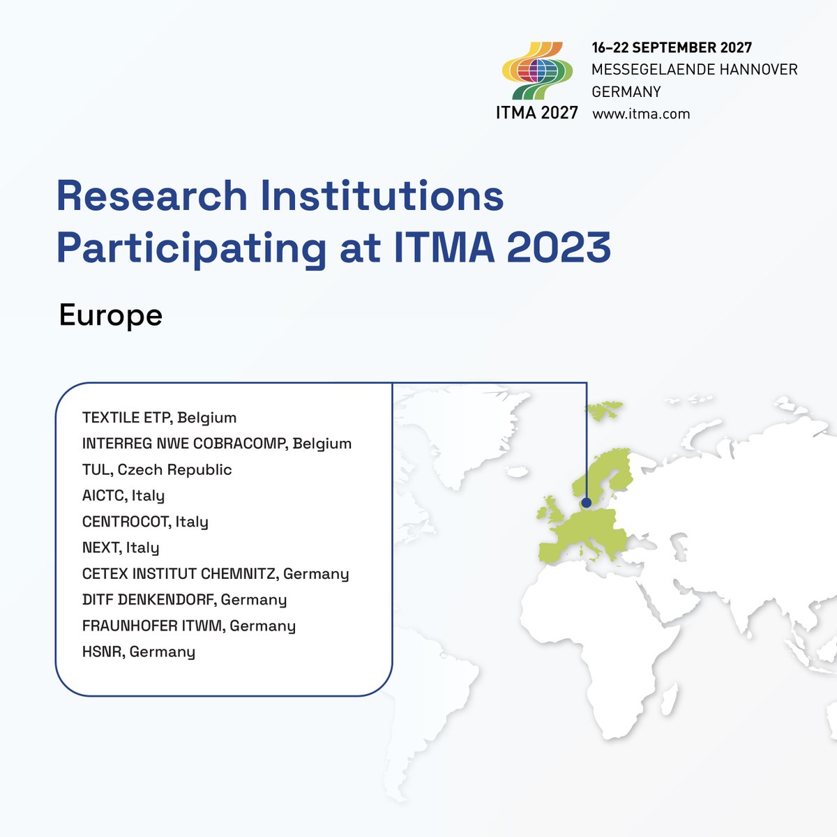 Itma Module ITMA (@ITMA2027) / Posts / X