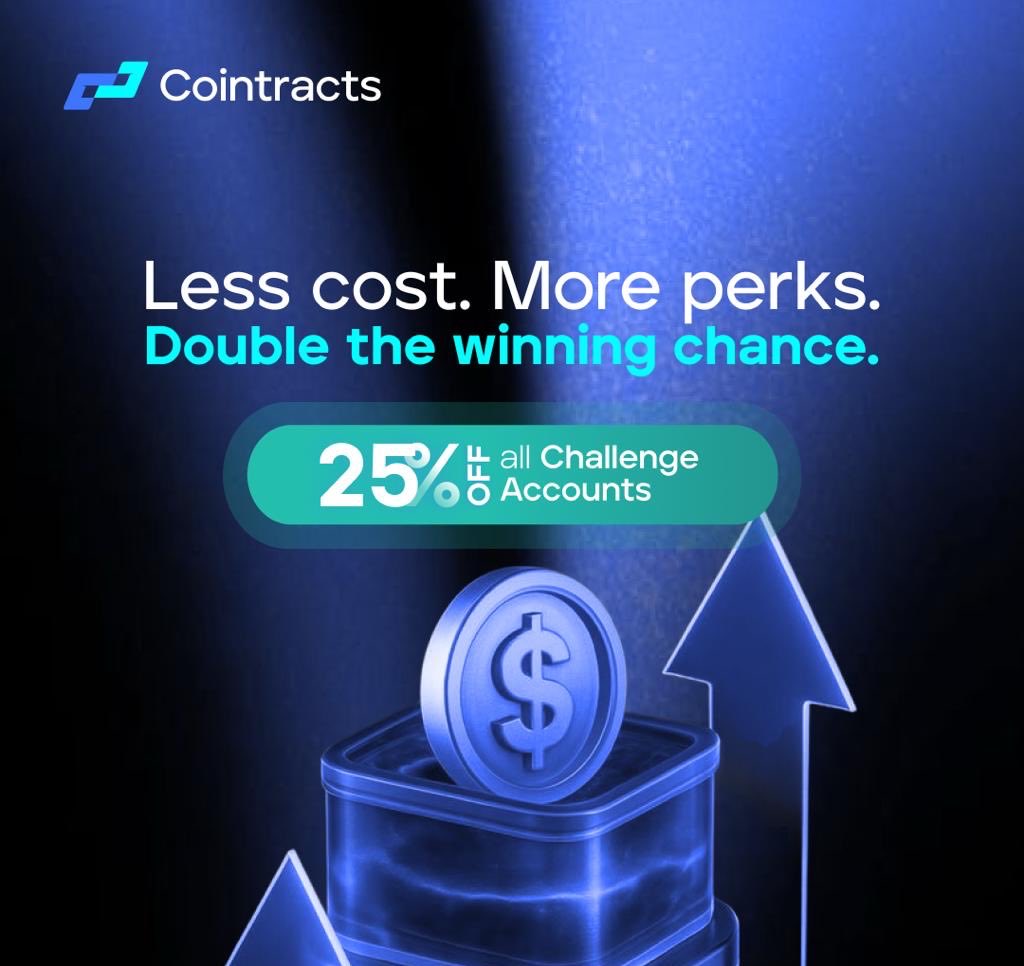 yasshh7's tweet photo. First attempt at crypto with @cointracts 
No KYC, daily payouts and overall 8/10 experience.

I received P2 credentials instantly and now plan to trade it with care to get funded. 

If you are interested, you can use code - “4ticks” they are running 25% OFF 💰 https://t.co/KbfIUEmSYU