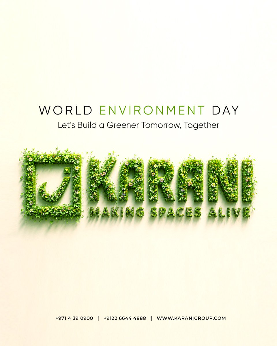 KaraniGroup's tweet photo. The way we build today defines the environment we live in tomorrow.
 
Thoughtful planning, efficient materials, and long-lasting construction make the difference.

#worldenvironmentday #environmentday #sustainableconstruction #uaebusiness #karanigroup #dubaiarchitecture https://t.co/Uo0sPshAo2