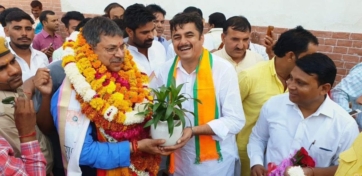 shivrajbjp's tweet photo. हार्दिक बधाई और शुभकामनाएँ
@SatishPonia_  @alka_gurjar https://t.co/YG9OBQIbWB