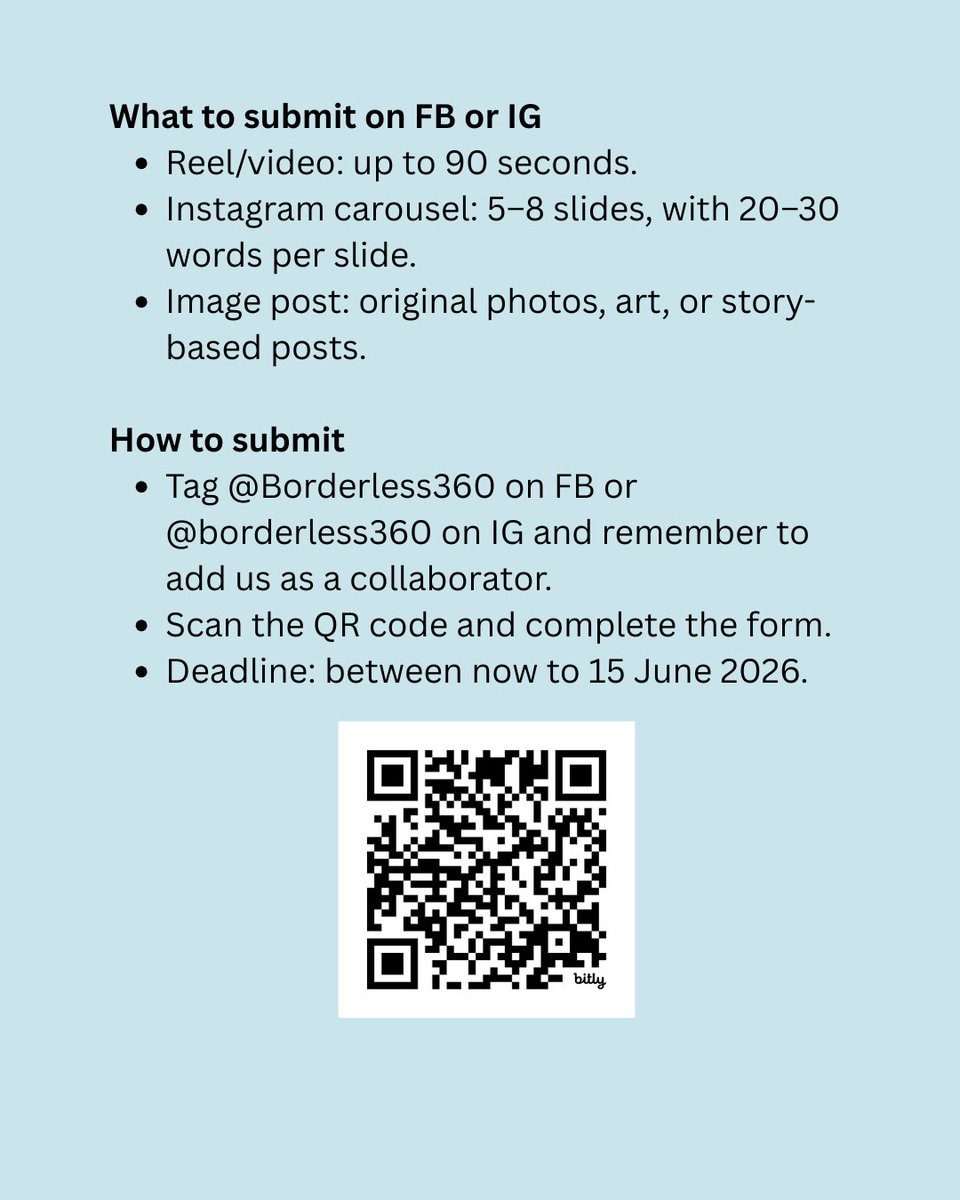 borderless360's tweet photo. Do you have a story of courage and connection? This #WorldRefugeeDay, share your voice, journey, and moments that gave you hope.
Post your video/image on the theme Courage and Connection. See attached.
#RefugeesWelcome #AsylumSeekers #RefugeeVoices #LearningForAll #Borderless360 https://t.co/s01eZtV0q4