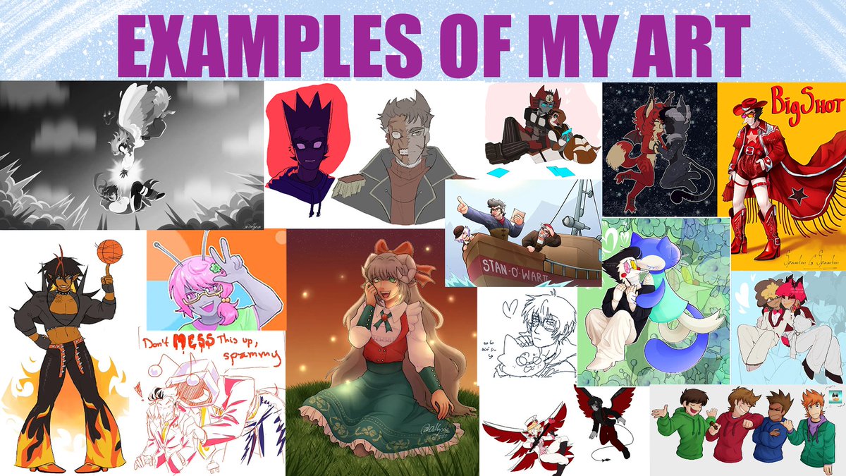 ZackitoA's tweet photo. [🧵]SURPRISE ME COMMISSIONS OPEN
DM ME IF YOU'RE INTERESTED
Details below ^^ https://t.co/YGm4UWG67h