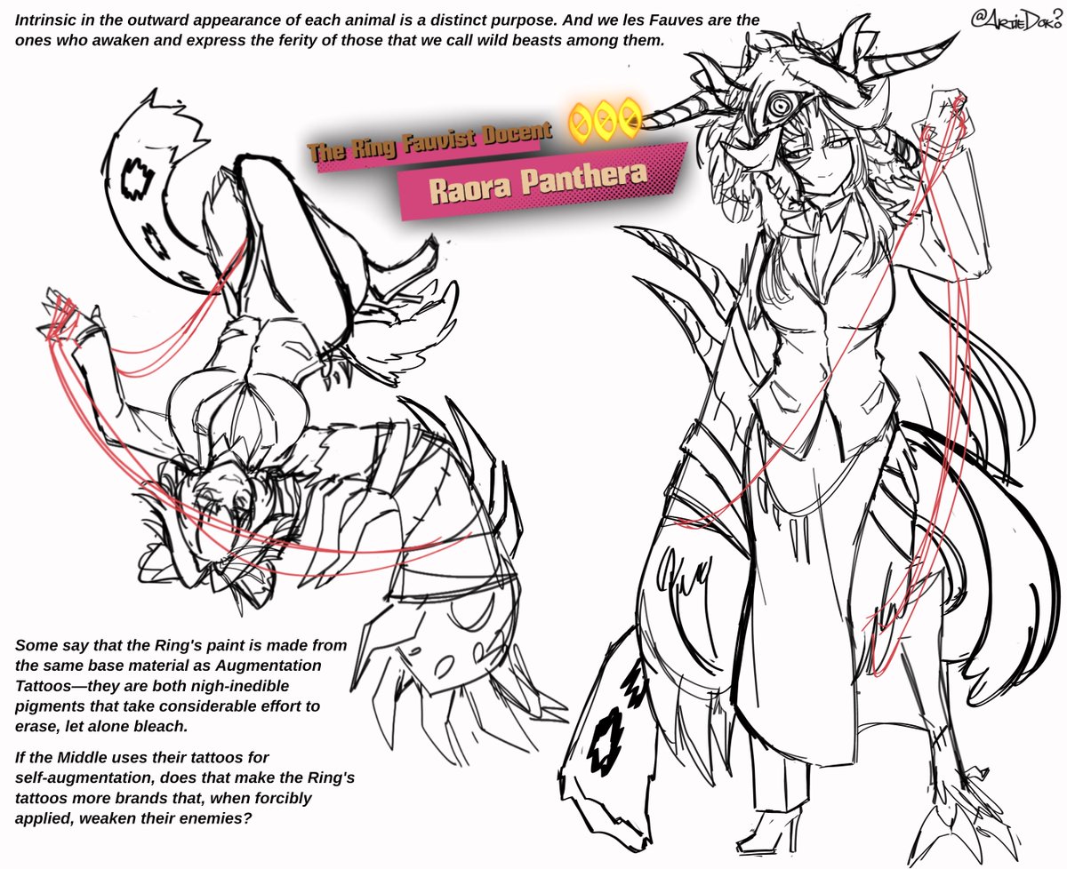 ArtieDoko's tweet photo. [WIP - HoloEN x Proj. Moon]
The Ring Fauvist Docent - Raora Panthera https://t.co/593PRPRQSP