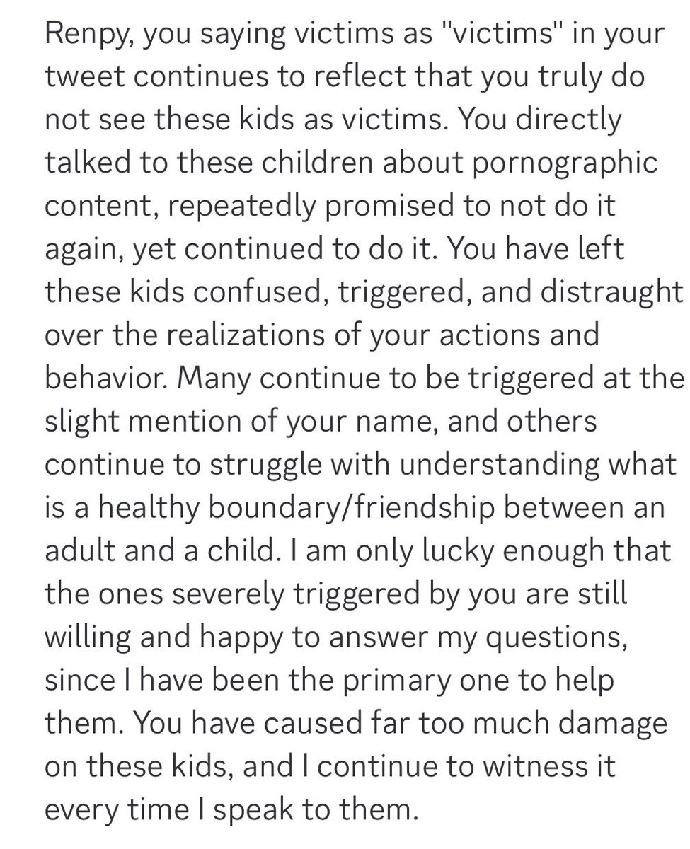 akochanbeware's tweet photo. Below is Lupine's final comment to Renpy: https://t.co/27FIfluTEN