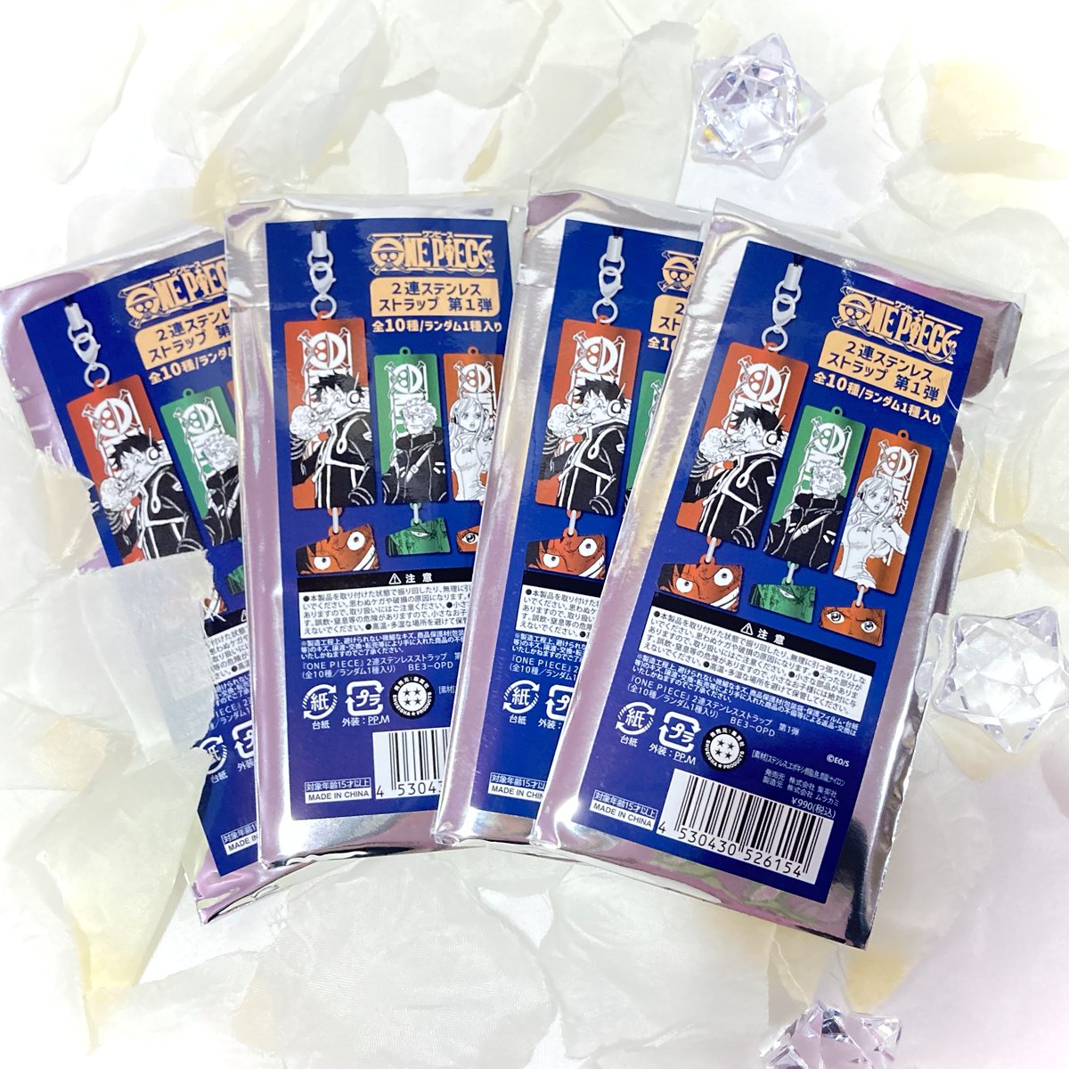 再入荷】原画商品 2連ステンレスストラップ 第1弾 (全10種） 1個：990