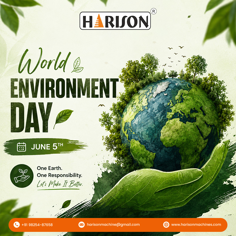 harisonmachines's tweet photo. Happy World Environment Day! 🌍
Let's celebrate nature by making small changes that create a big impact. Plant trees, save water, reduce waste, and help build a greener future for generations to come.
#WorldEnvironmentDay #EnvironmentDay #GoGreen #SaveEarth #GreenPlanet https://t.co/oQ7E8lL4Aw