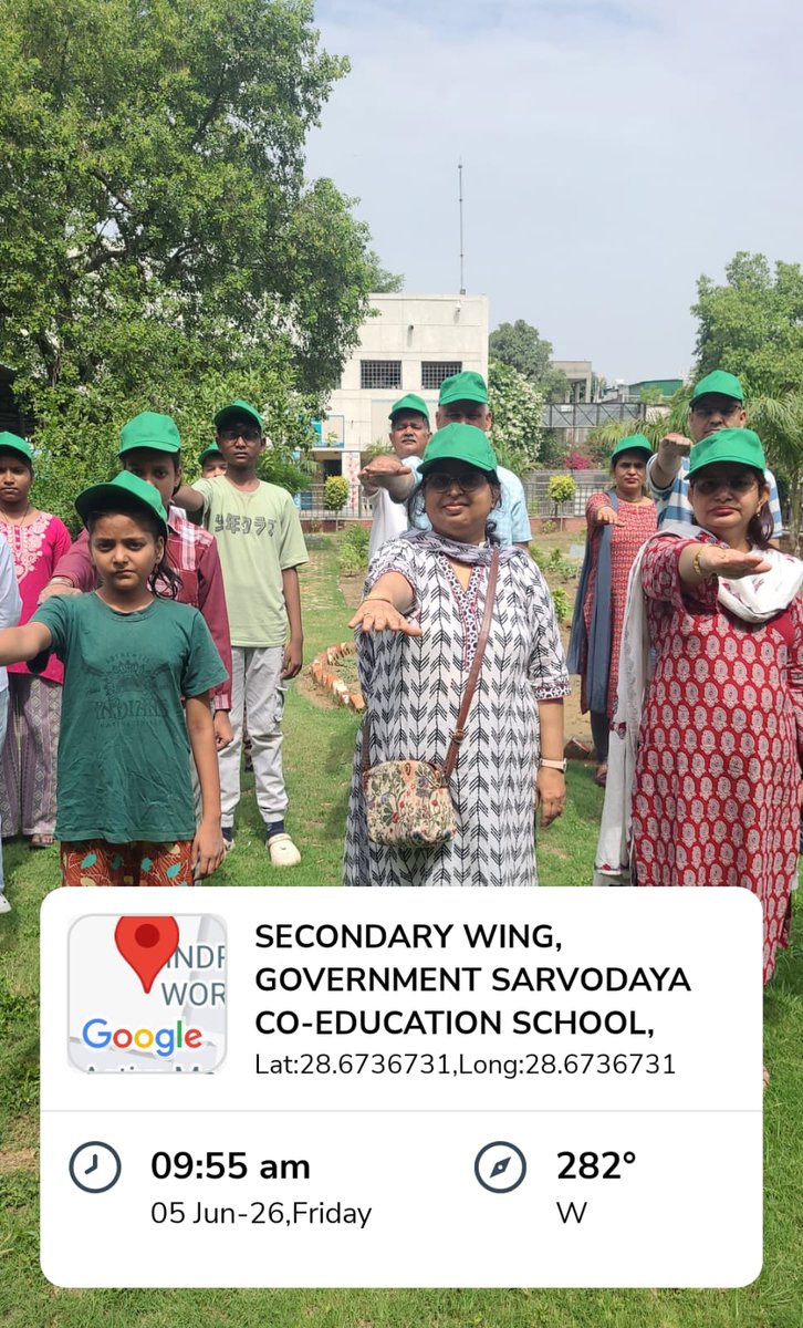 a21617003's tweet photo. 🌳 A tree for Mother, a gift for Mother Earth. 🌍

On World Environment Day, GSV (Co-Ed.) A-2, Paschim Vihar proudly participated in the "Ek Ped Maa Ke Naam" initiative, promoting environmental responsibility and sustainable living.

#WorldEnvironmentDay #EkPedMaaKeNaam https://t.co/5Qrcmiu4Zf