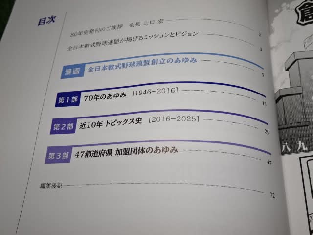 losgitanos1's tweet photo. #全日本軟式野球連盟80年史
内容も明るい感じで #全軟連 の方針展開な内容が盛りだくさんでした。
#jsbb https://t.co/b8Kg2KikQJ