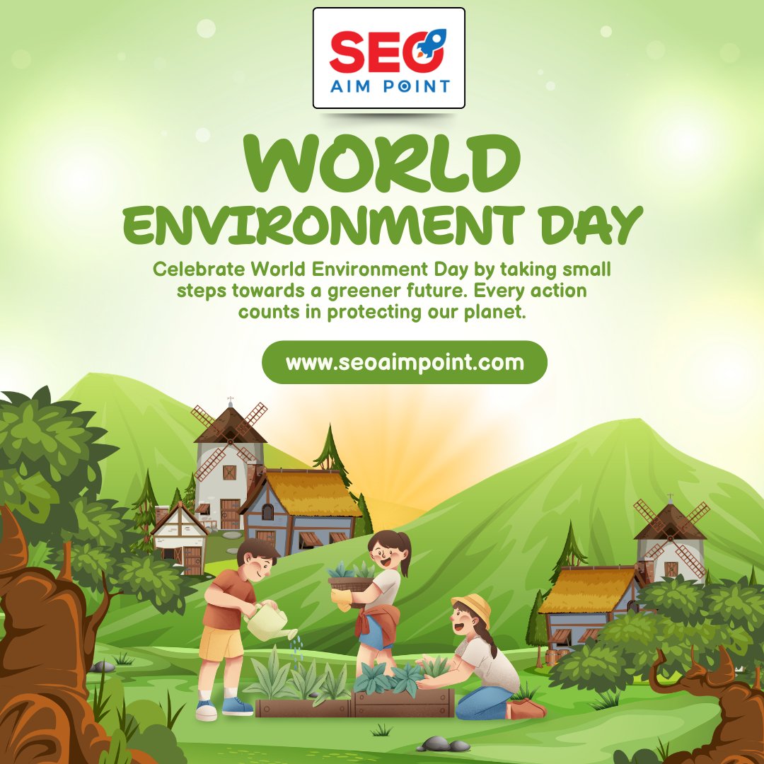 seoaimpoint's tweet photo. 🌱 ONE EARTH. ONE CHANCE. 🌱

Our planet is precious—and irreplaceable.

✔️ Choose Reusable Products
✔️ Reduce Pollution
✔️ Save Energy
✔️ Respect Wildlife
✔️ Keep Earth Green

🌍 Happy World Environment Day 2026

#EnvironmentDay #GreenEarth #EcoAwareness #SeoAimPoint https://t.co/GYdsC5AIok
