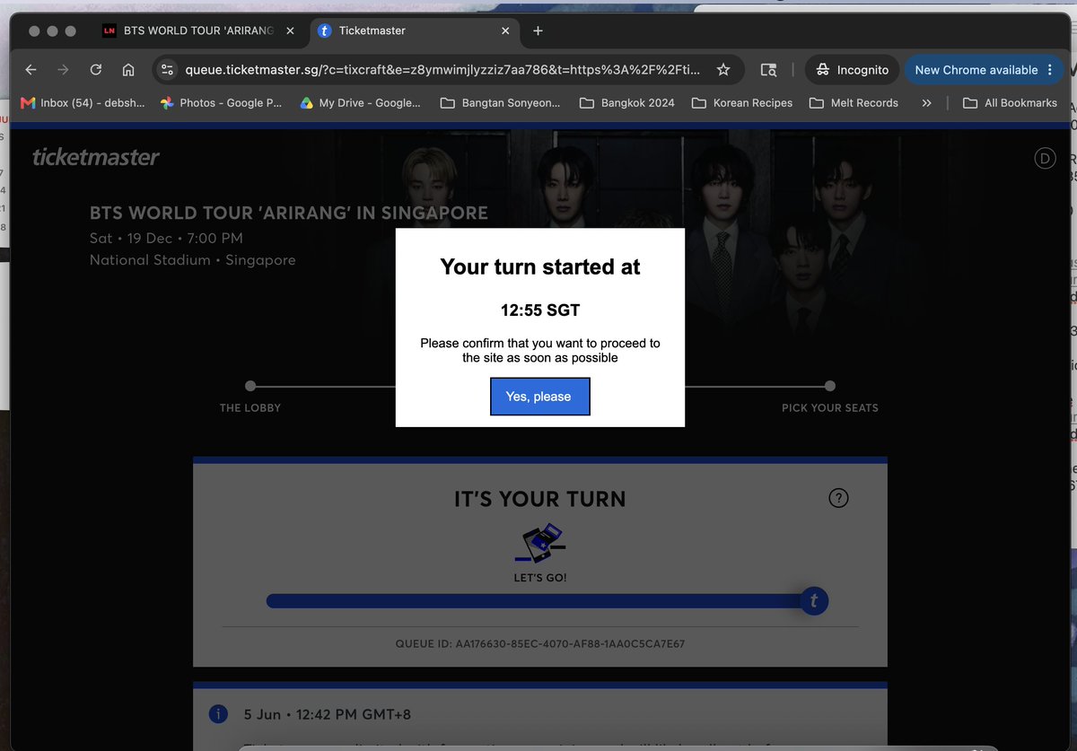 mindebbi0613's tweet photo. @TicketmasterSG what is this it doesnt redirect https://t.co/QKTh2OhcF8