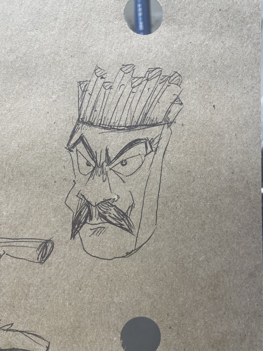 GuberTW's tweet photo. Aqua teen hunger force traditional art https://t.co/QWgw3vKHBR