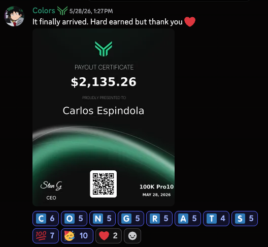 fundingtraders's tweet photo. Payouts payouts payouts

But behind a payout number is a trader who dedicated sleepless nights learning the skill

And it's paying off. https://t.co/iRQylixr4q