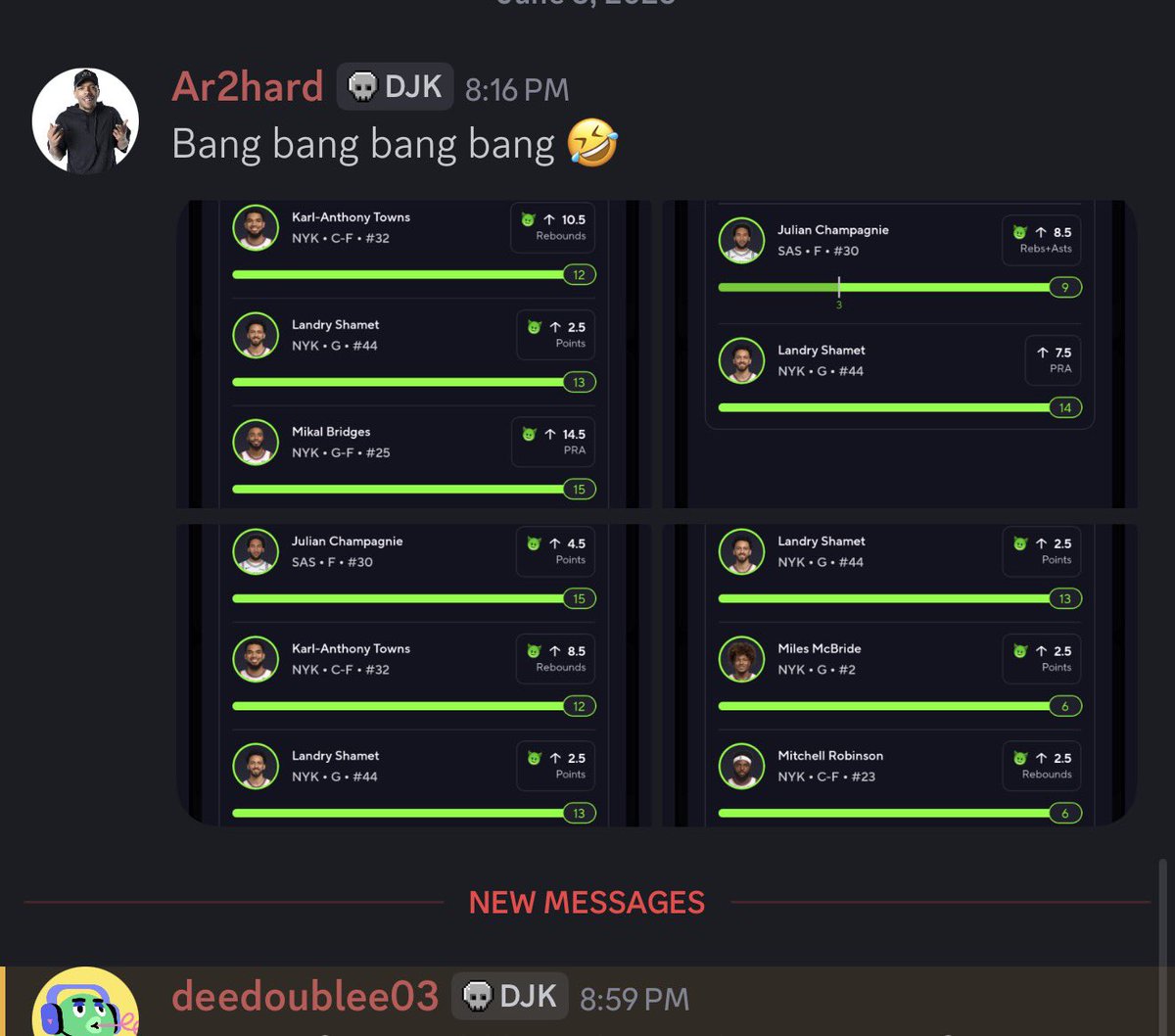 DJKPICKS's tweet photo. 🚨💰 BANG BANG! Another CASH OUT! 💰🚨

One of the squad just hit the Fanatics Longest HR Jackpot! ⚾️🚀

We drop HR slips DAILY and people keep getting paid. Best part? It’s 100% FREE.

👇 JOIN THE WINNING TEAM 👇
 https://t.co/88oxtYV73G https://t.co/9auxkVzpv9