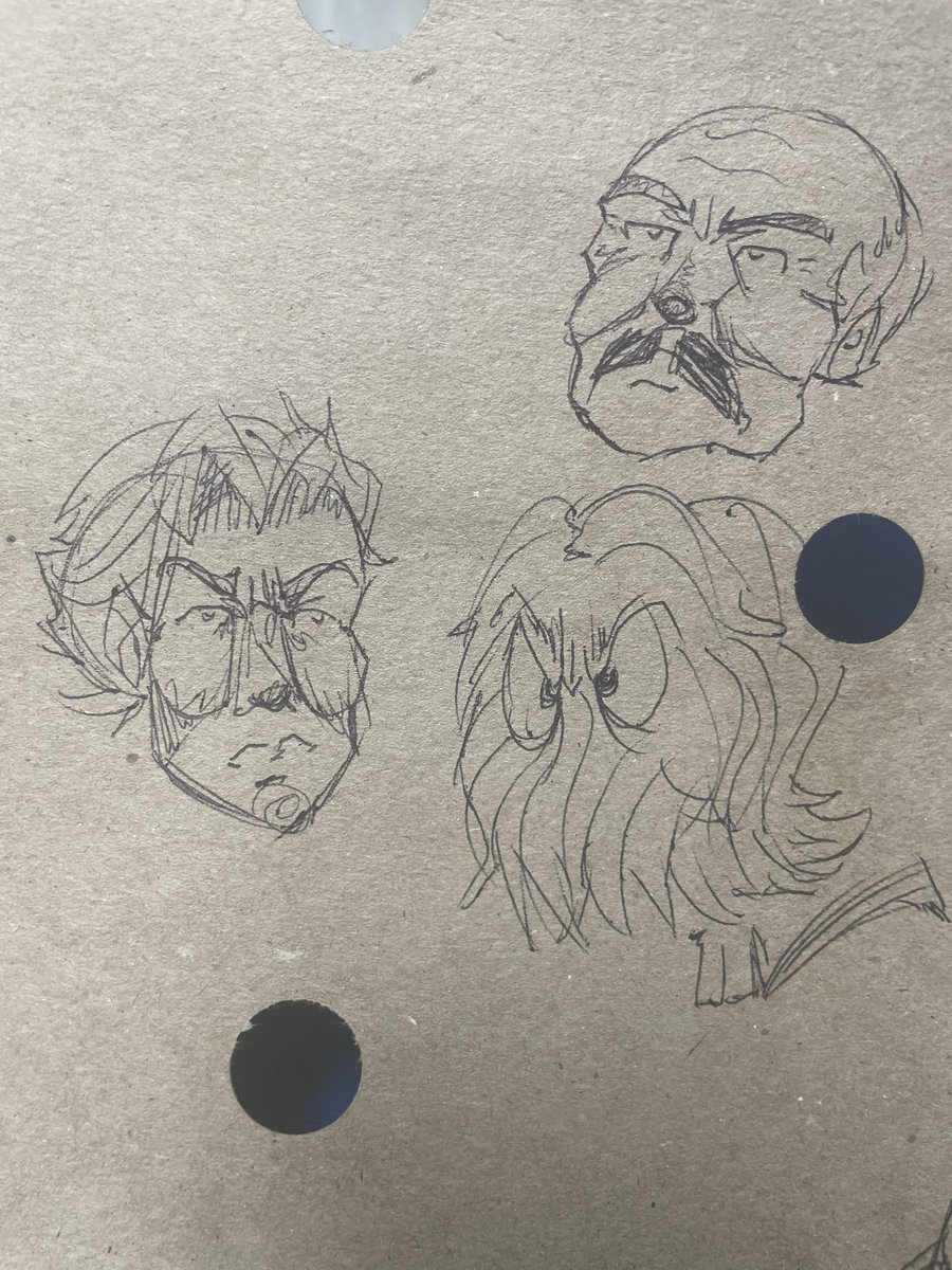 GuberTW's tweet photo. I also drew Carl https://t.co/B8KjEnbMnU