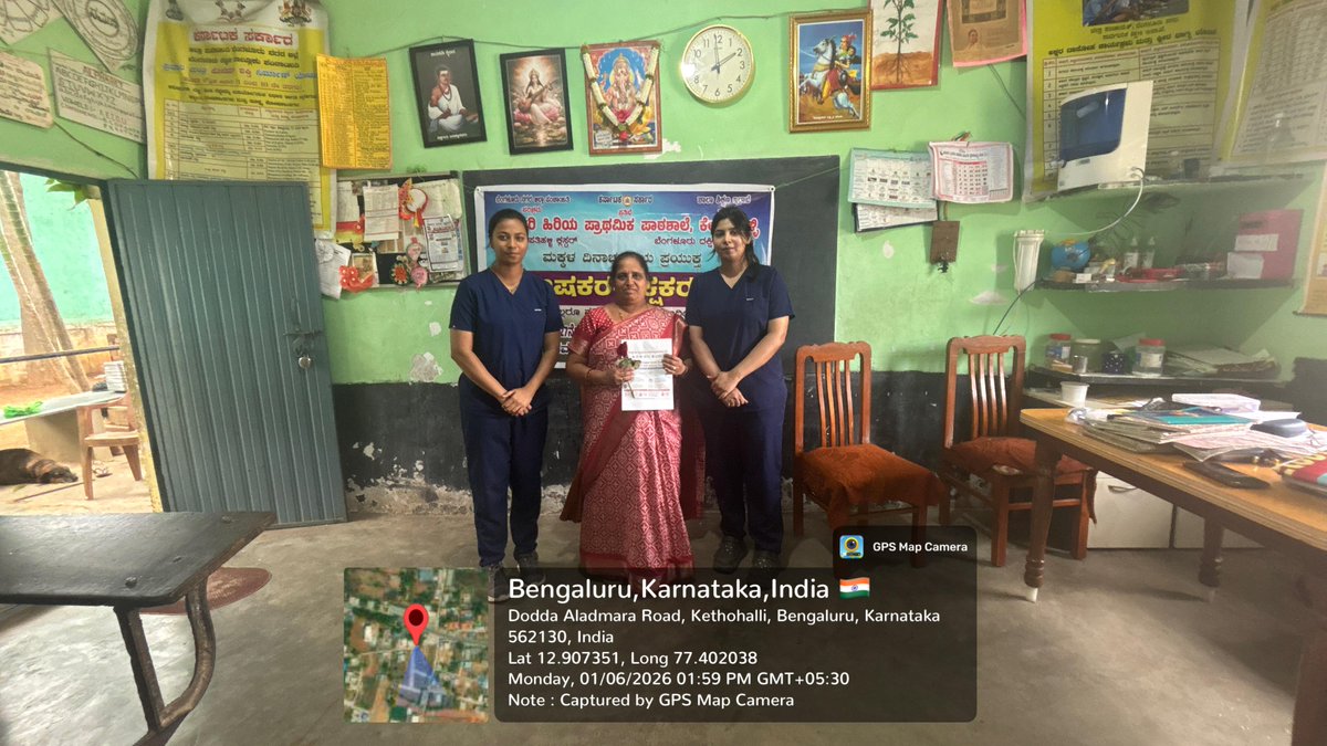 rrdch's tweet photo. 🚭🌍On #World_No_Tobacco_Day_2026, #Department_of_Public_Health_Dentistry, #RRDCH conducted awareness drives in 16 schools, community outreach, #BBMP_Rose_Campaign &amp;vendor education to promote a #Tobacco_Free_Future.💚🚫🚬
#RRDCH #Public_Health #Tobacco_Control #Say_No_To_Tobacco https://t.co/gNbcBQnmOp