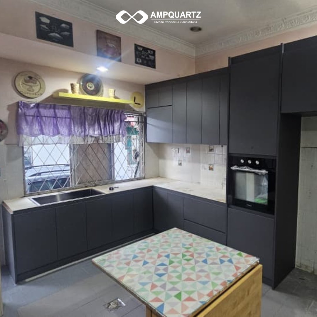 AMPQUARTZ's tweet photo. ✨ 𝐂𝐨𝐦𝐩𝐥𝐞𝐭𝐞𝐝 𝐏𝐫𝐨𝐣𝐞𝐜𝐭 𝐇𝐢𝐠𝐡𝐥𝐢𝐠𝐡𝐭 ✨

Supply and Installation of Kitchen Cabinet

🔹Solid Plywood Modern
- Cabinet color : P1-3065-HM (Castle Grey)

🔹Quartz Stone : Q001 (White Terrazo)

📍 Jobsite : Taman Senai Utama

🙏 𝐓𝐡𝐚𝐧𝐤 𝐘𝐨𝐮 𝐟𝐨𝐫 𝐂𝐡𝐨𝐨𝐬𝐢𝐧𝐠 𝐀𝐦𝐩𝐐𝐮𝐚𝐫𝐭𝐳!
We truly appreciate your trust in us. We hope you love your new kitchen cabinets💖

✨Contact us for expert solutions tailored to your needs.✨

📞 𝐂𝐨𝐧𝐭𝐚𝐜𝐭 𝐔𝐬
📲 +6017 732 0149 (Jasmine)
https://t.co/doqsbuabaJ

📍𝐎𝐮𝐫 𝐒𝐡𝐨𝐰𝐫𝐨𝐨𝐦:
𝙏𝘼𝙈𝘼𝙉 𝙂𝘼𝙔𝘼-
Address: https://t.co/v1ObvwSAOW
🏬 82, Jalan Gaya 1, Taman Gaya, Ulu Tiram, 81800 Johor Bahru
𝘽𝘼𝙉𝘿𝘼𝙍 𝘿𝘼𝙏𝙊' 𝙊𝙉𝙉-
Address: https://t.co/JSZKKUeE5E
🏬 24, Jalan Perjiranan 4/5, Bandar Dato Onn, 81100 Johor Bahru

#AmpQuartz #JohorBahru #kitchencabinet #JobsiteCompleted #Solidplywood