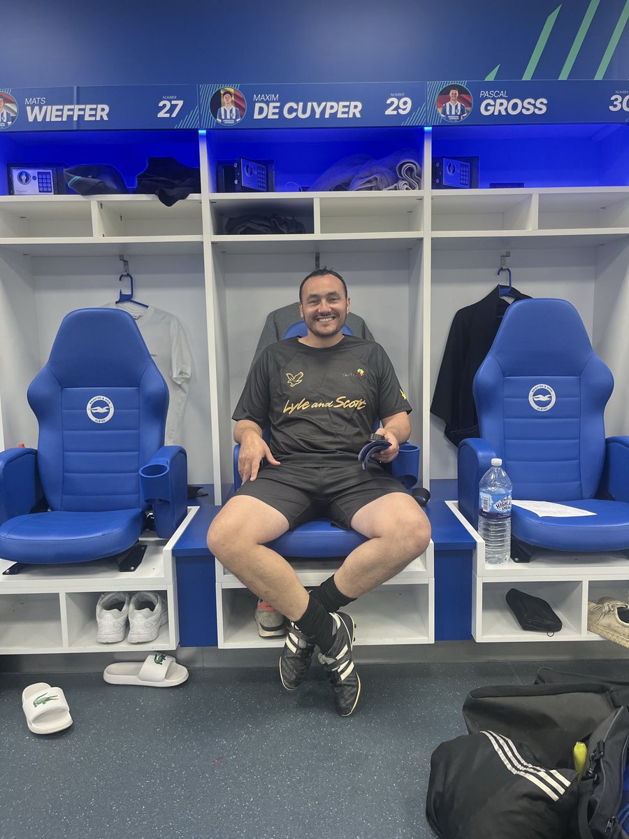 JamieFleig's tweet photo. Played at the @amex stadium on Monday for @TackleAfrica   Brilliant experience. https://t.co/e2s9fCPET6