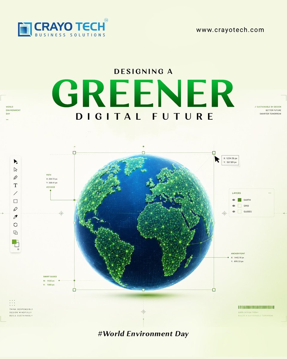 crayotechindia's tweet photo. Sustainable innovation begins with responsible technology and smart ideas. Happy Environmental Day.
.
.
.
.
.
.
.
.
#WorldEnvironmentDay #SaveEnvironment #GoGreen #EcoFriendly #SustainableLiving
World Environment Day 2026, Environmental Awareness, Save Nature, Sustainable Nature https://t.co/6qj6rB8oHR