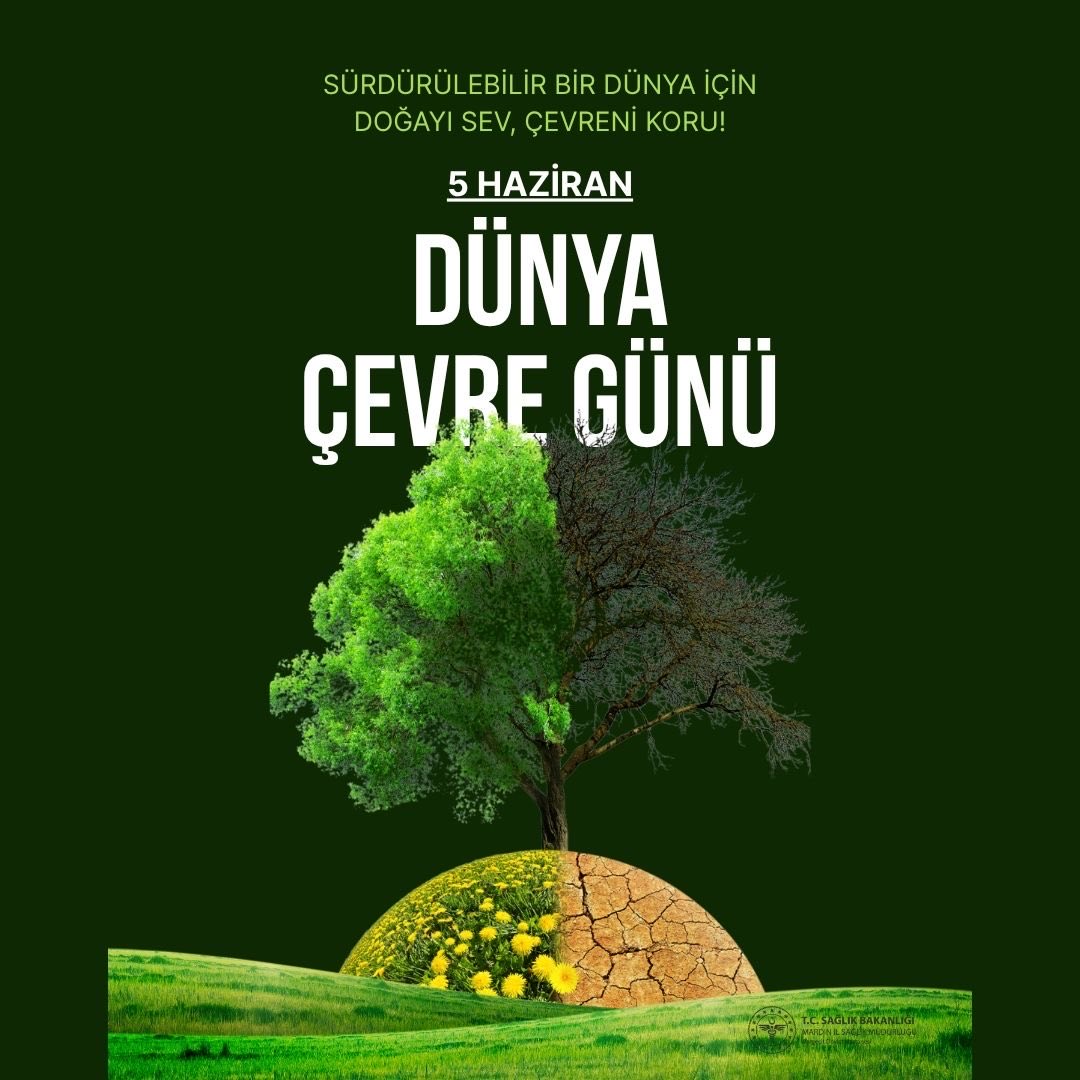 dargecitdevleth's tweet photo. Doğayı korumak, geleceği korumaktır. Daha temiz ve yaşanabilir bir dünya için çevremize sahip çıkalım. 💚@sbkhgm  @mardinilsaglik https://t.co/MLf7jZiCtc
