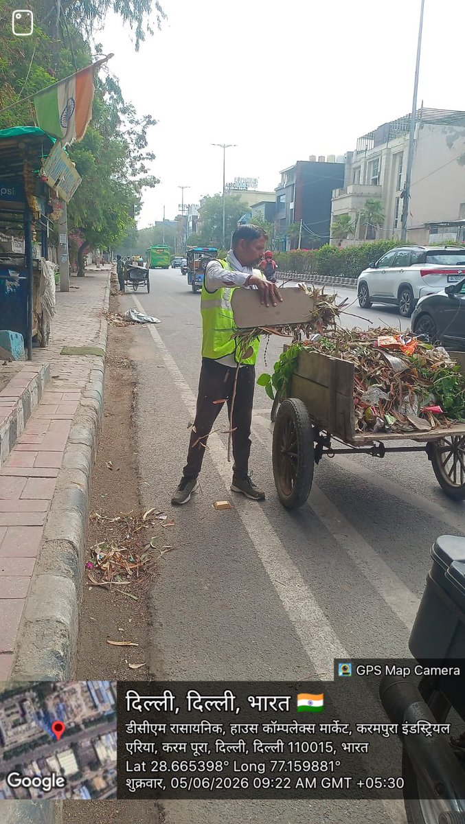 kbzdc's tweet photo. Clean streets, healthier communities!

Intensive sweeping operations were carried out to remove dust, litter, and debris from roads and public spaces, ensuring cleaner surroundings and improved civic hygiene. 

#SwachhDelhi #MCD #CleanStreets #PublicCleanliness #DustFreeRoads https://t.co/eXvWicdNqn