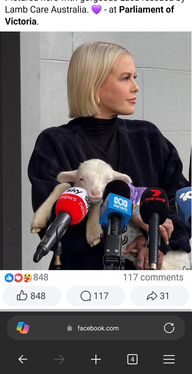 X1Take's tweet photo. @hammerofleft Animal party cares about LAMB while she is on Lamborighini salary

🤣

Aust is a fool island to believe these clowns. https://t.co/bPR0MZxIfw